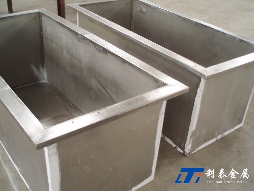 鈦槽、鈦電解槽、鈦坩堝、鈦金桶  